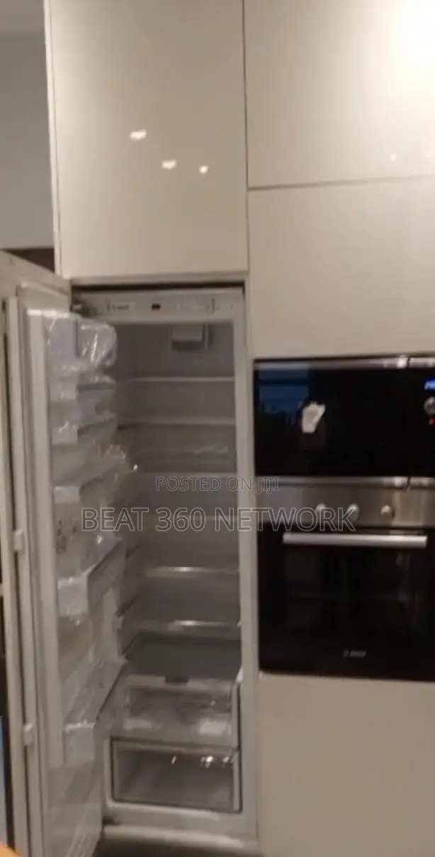 Factory Fitted Refrigerator Set With Microwave and Oven