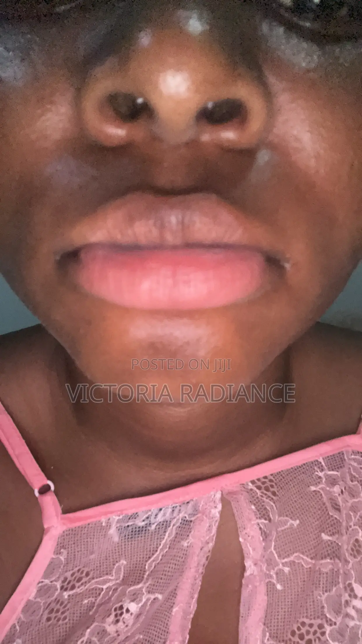 Pink Lips Balm and Lip Scrub