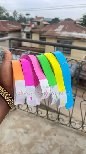 Paper Event Party Wristbands