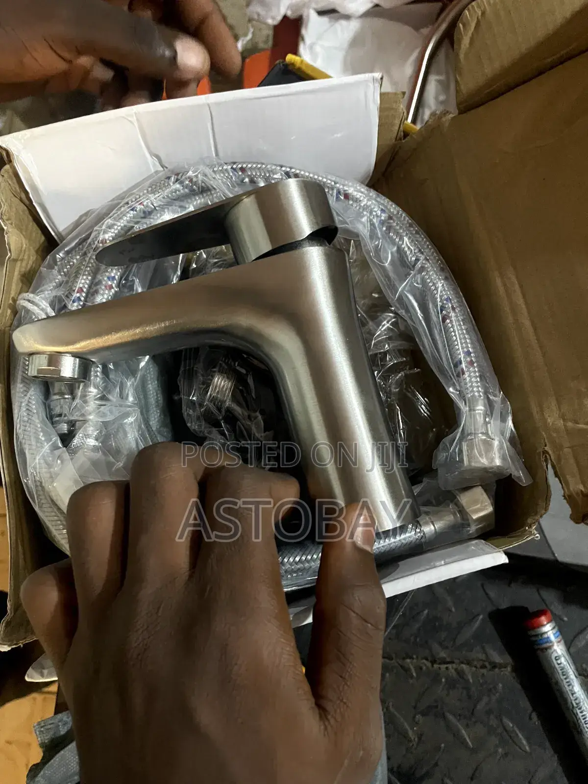 Modern Stainless Steel Basin Mixer Tap