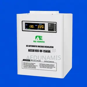 A E Dunamis 15KVA Servo Voltage Stabilizer Wall Mount(100V-260v)