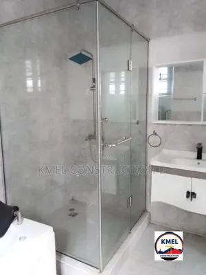 Tempered Safety Shower Enclosure.