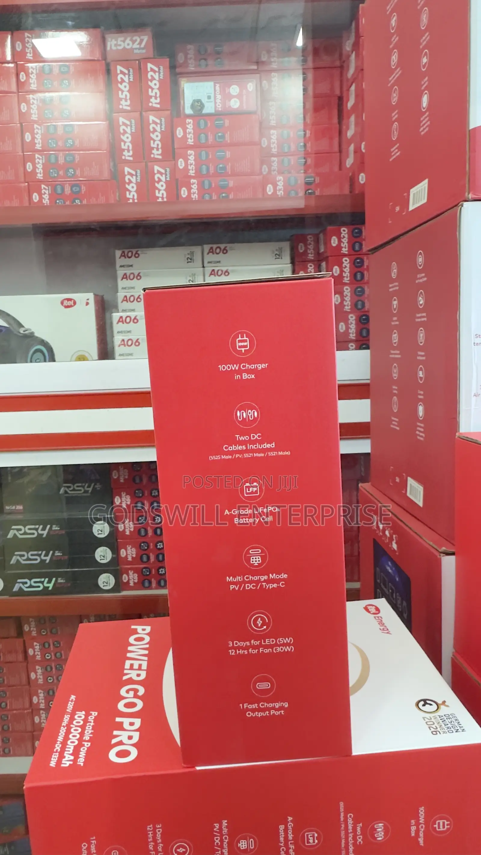 Itel Power Go Pro 133 Watts
