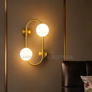 Modern Ring Wall Light for Bedroom Bedside Lighting/Hotel Stair.