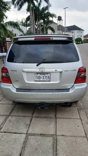 Toyota Highlander 2007 Silver