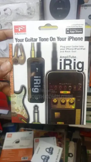 Irig Portable Guitar Audio Interface Adapter for Phone Uses
