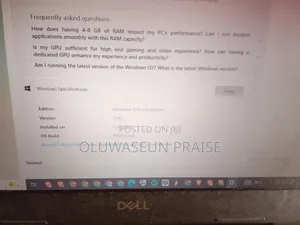 Laptop Dell Latitude 3190 4GB SSD 128GB