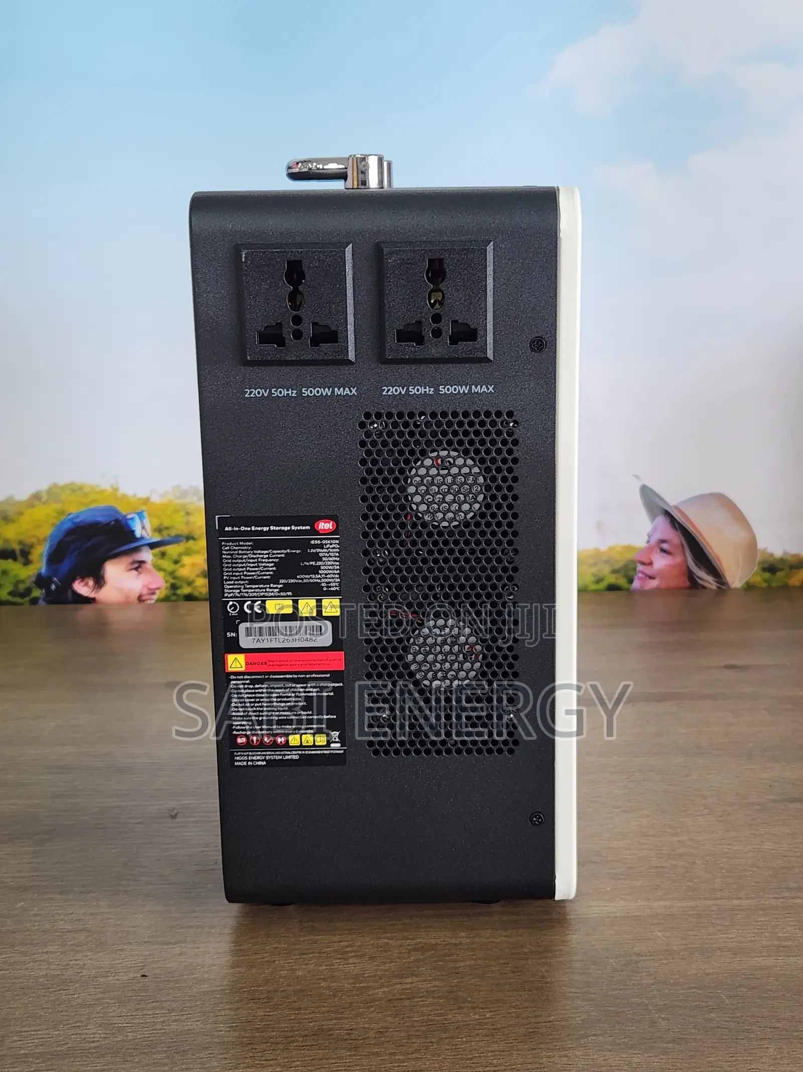Itel Power Tank: 500w