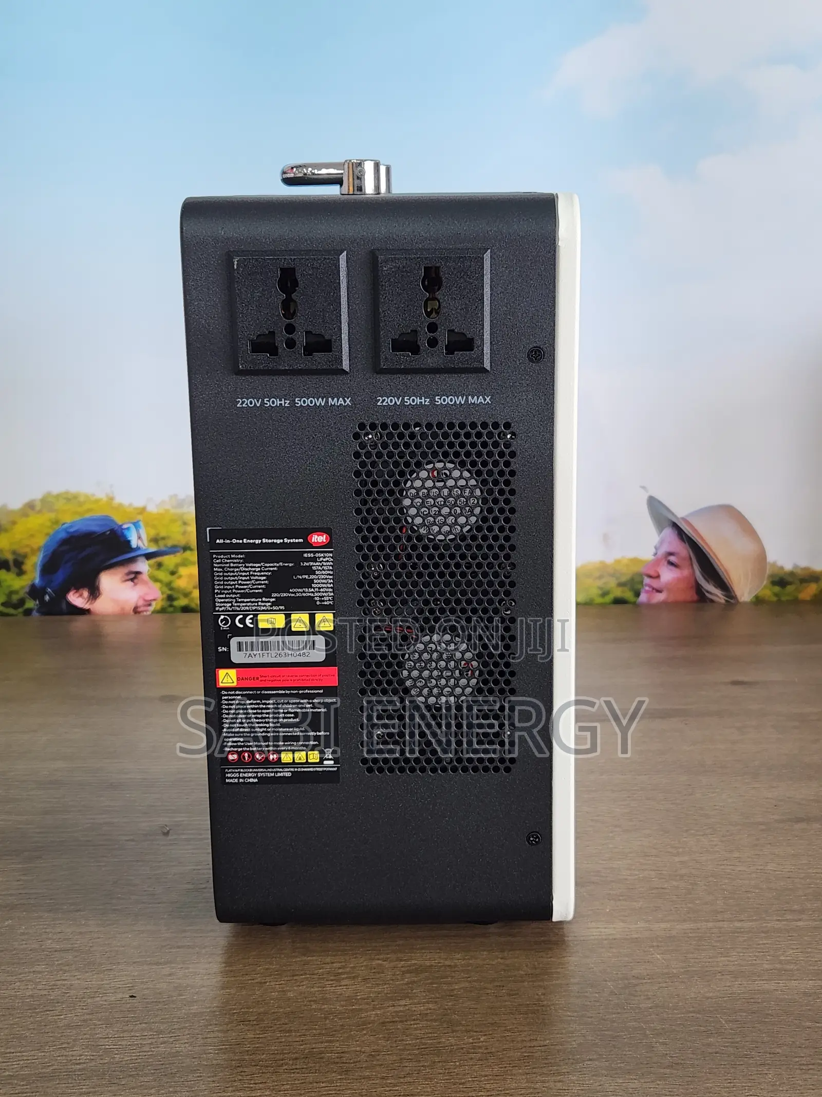 Itel Power Tank: 500w
