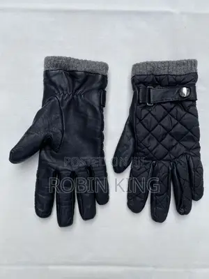 Polo Ralph Lauren Genuine Leather and Nylon Driving Gloves Size L/Xl