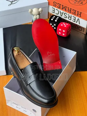 Classic Black Penny Loafers 