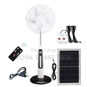 Standing Fan ( Rechargeable Solar)