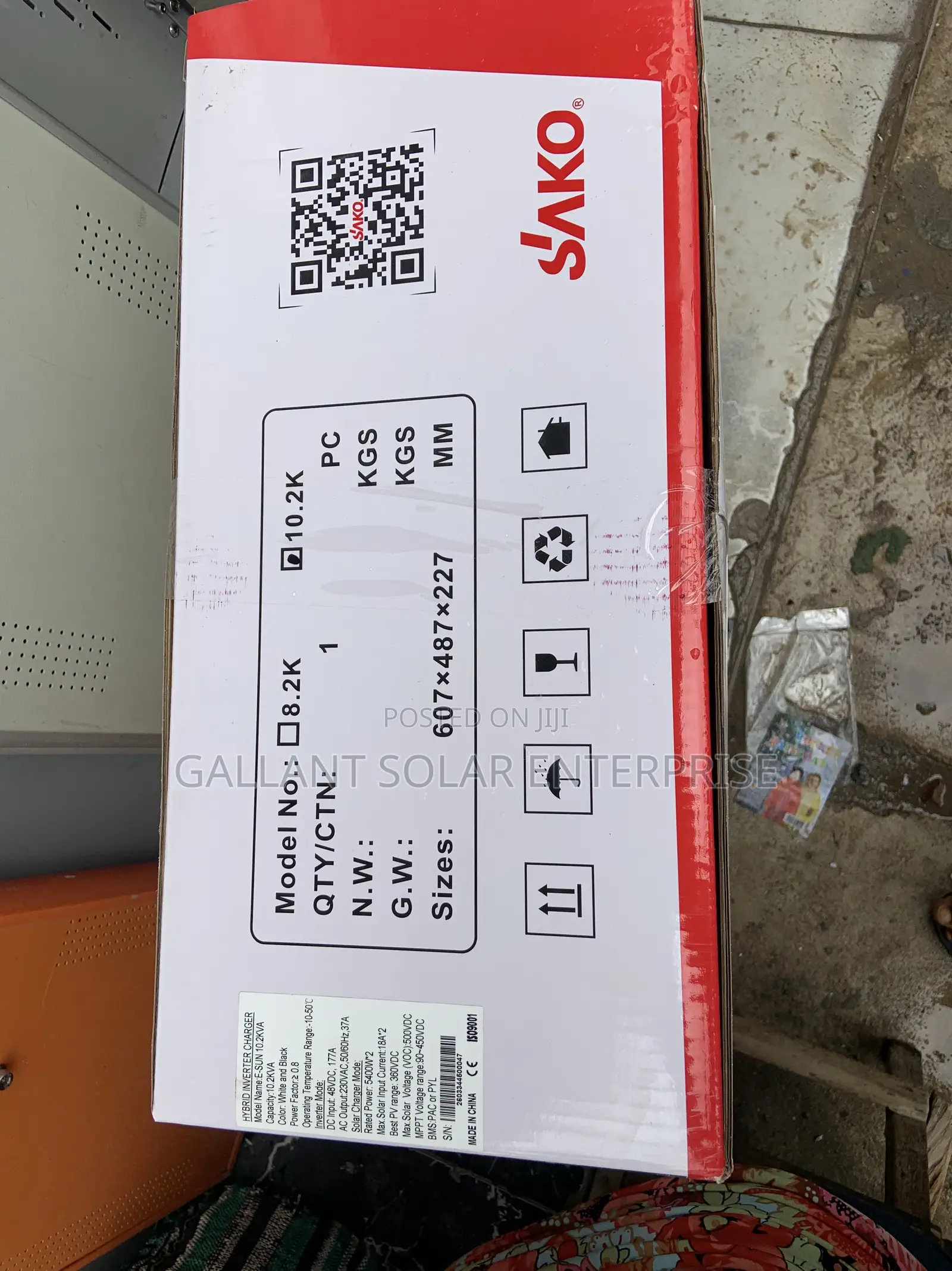 SAKO Solar Inverter 10kva 48v