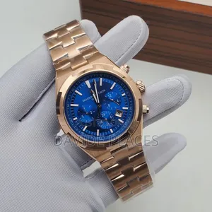 Vacheron Constantine Overseas Chronograph Chain Unisex Wristwatch