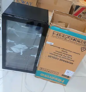 Brand New Hisense Glass Door Display Refrigerator