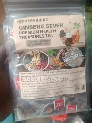 Ginseng Seven( Treasure Tea) Ginseng Six Upgraded, 25 Teabags