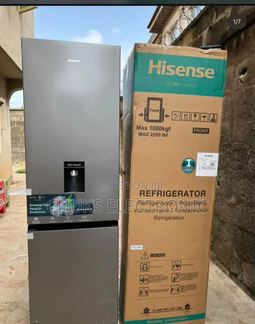 Hisense Double Door Refrigerator