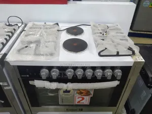 Scanfrost 4 Gas 2 Electric Cooker Oven (90x60cm) - Brand New