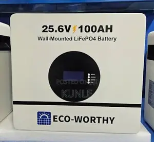 ECO-WORTHY 25.6V 100Ah LiFePO4 Battery