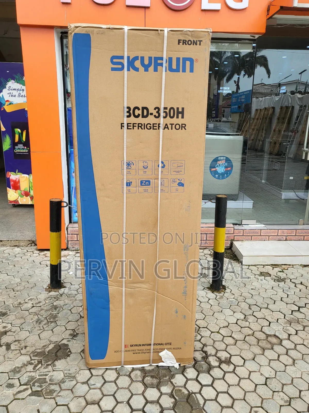Skyrun Fridge BCD350H 320L Double Door