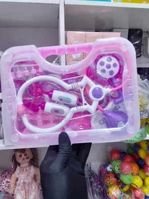 Kids Educational Pretend Play Doctor Kit With Carrying Case