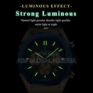 Blue Poedagar Chronograph Watch