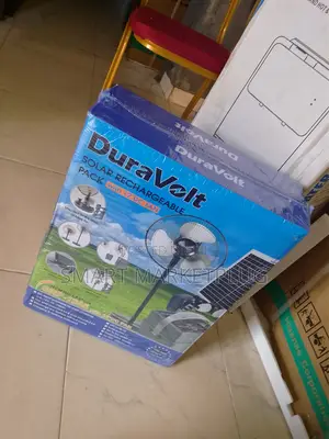 AFFORDABLE DuraVolt SRP-1245 Solar Backup Pack With Rechargeable Fan