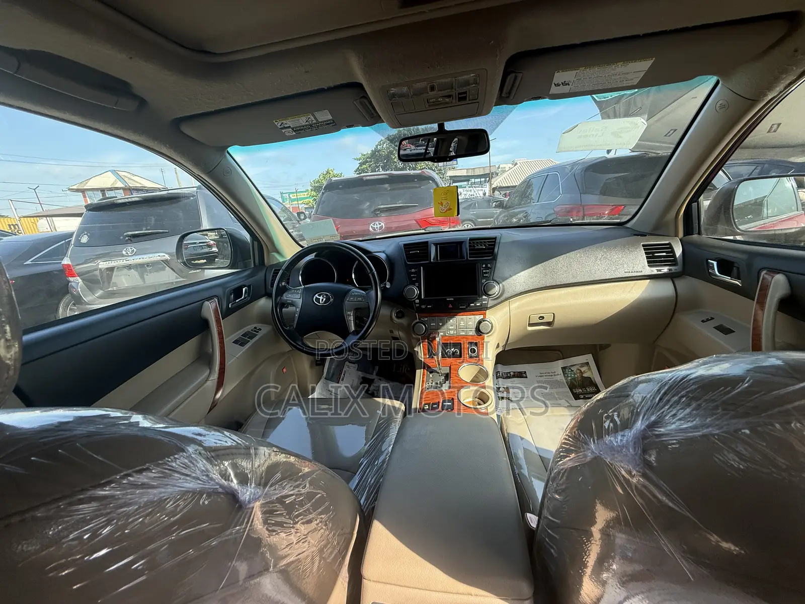 Toyota Highlander 2009 Red
