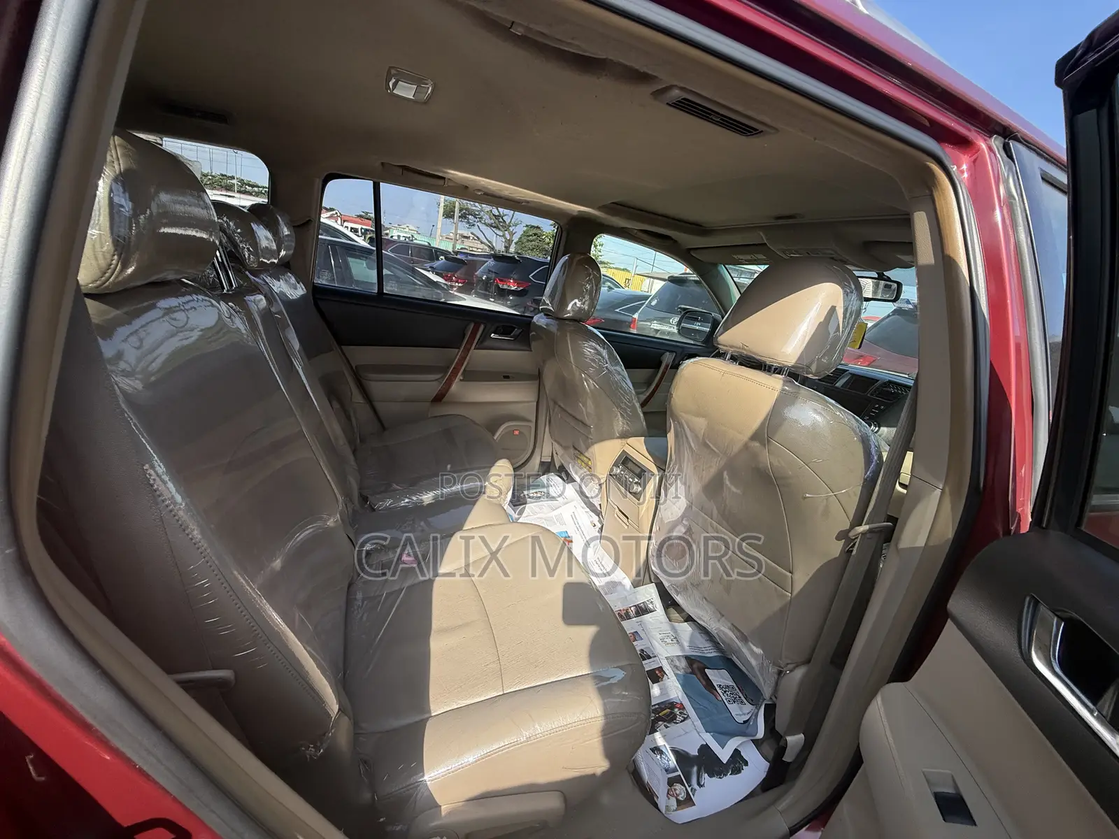 Toyota Highlander 2009 Red