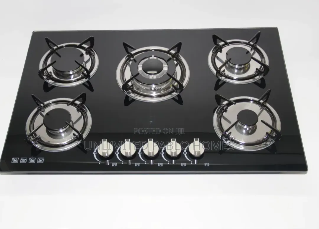 High- Efficient 5-Burner Built-in Gas Hob