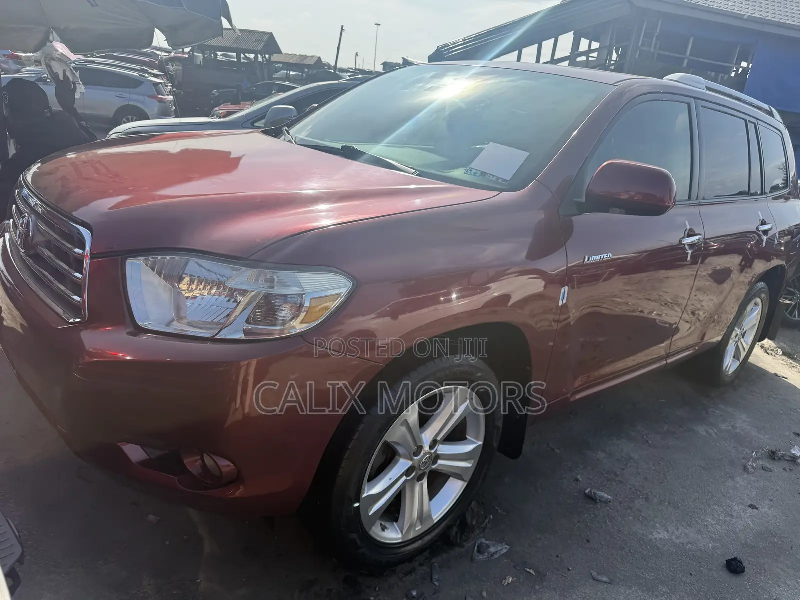 Toyota Highlander 2009 Red