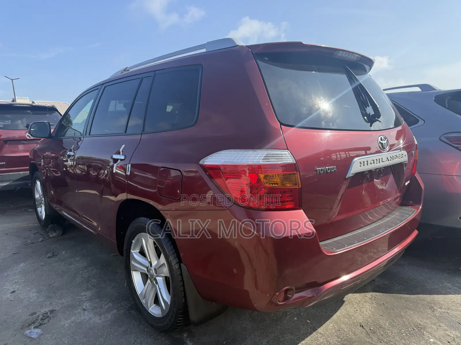 Toyota Highlander 2009 Red
