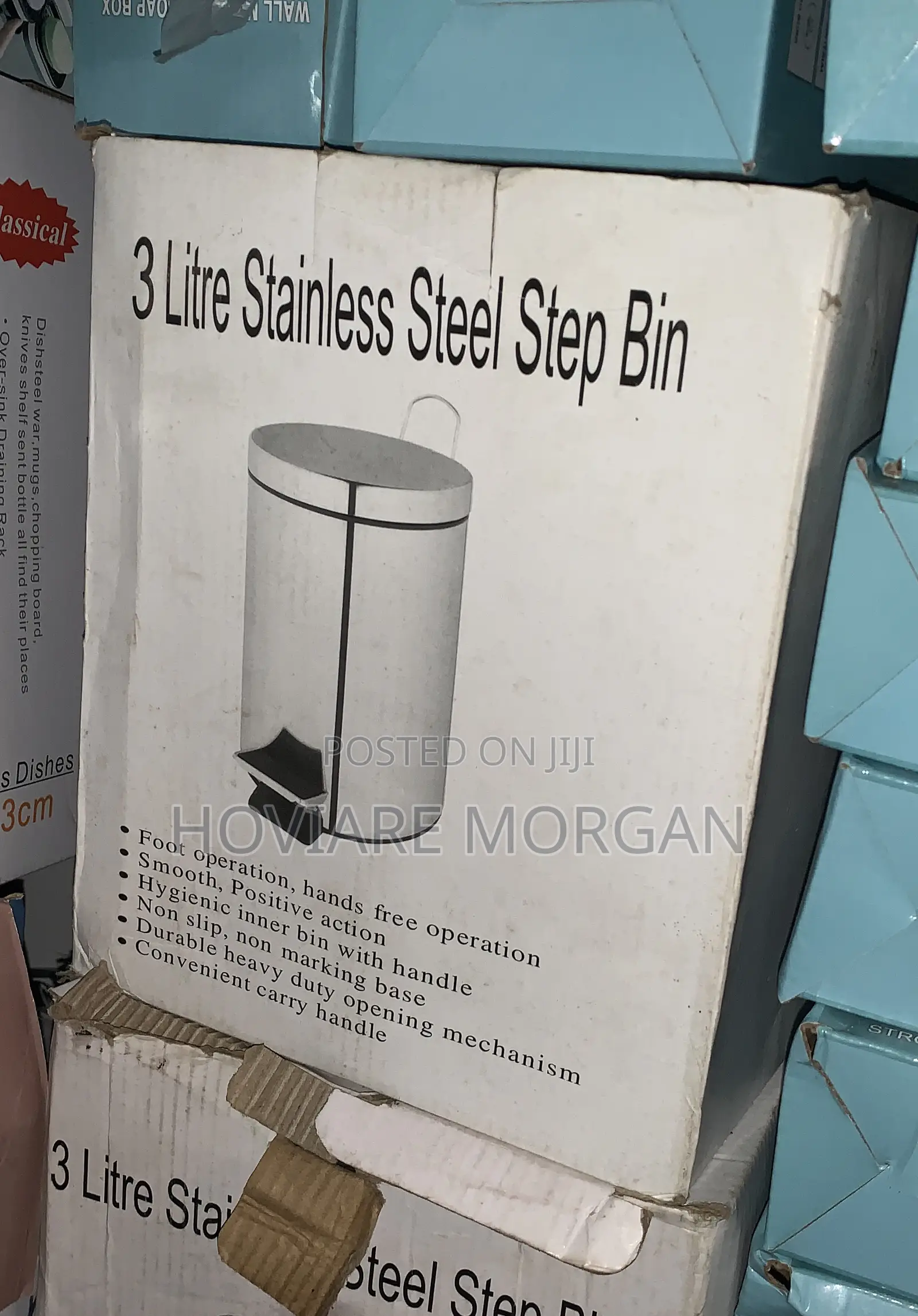 3 Liter Pedal Bin