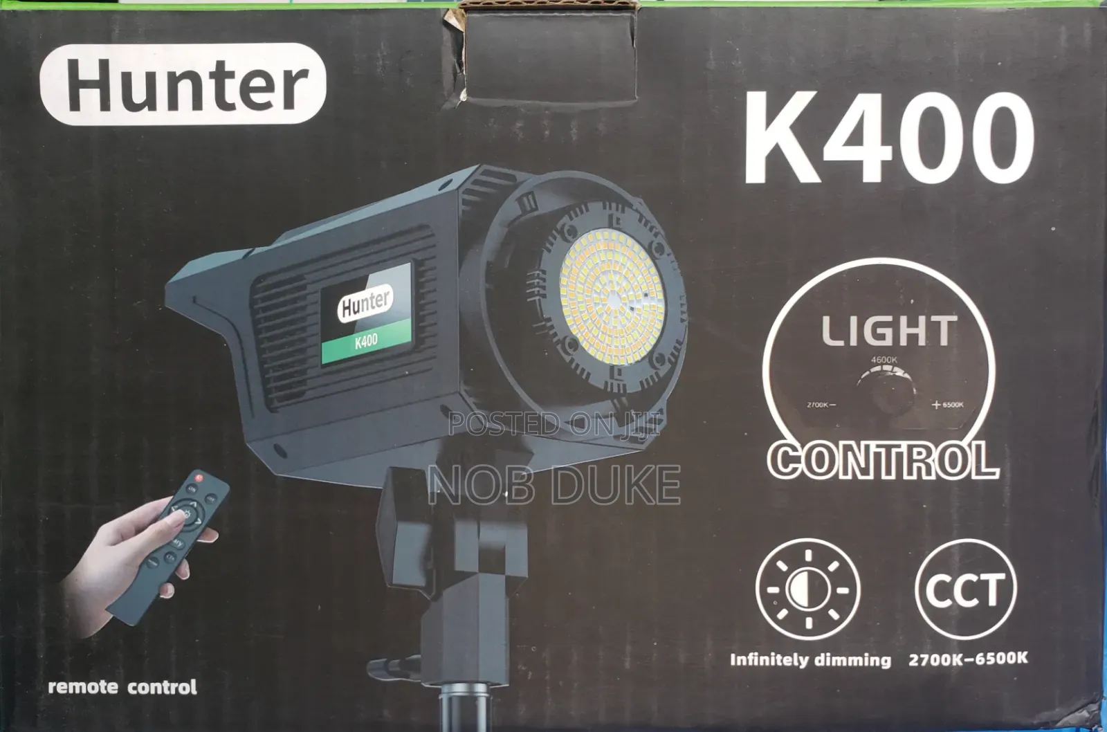Hunter Professional Studio LED Light With Stand