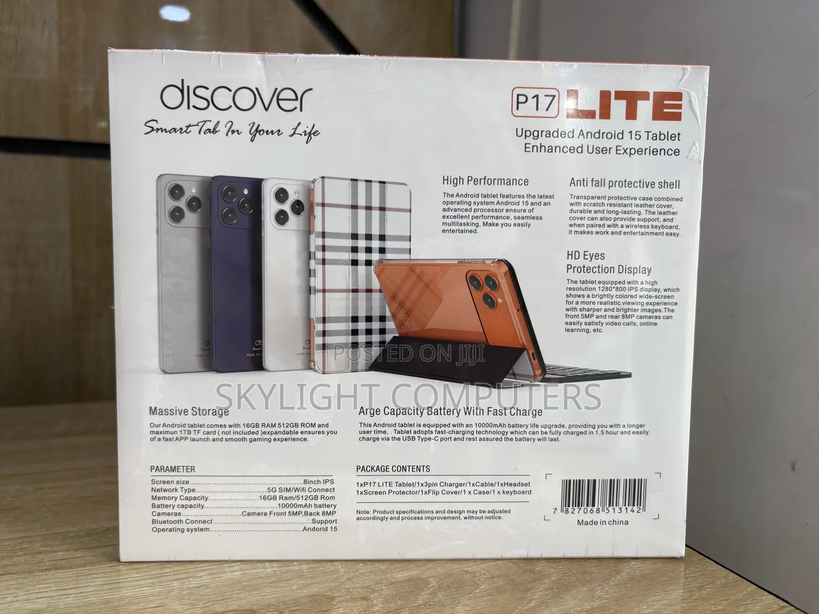 New Discover P15 Pro 512 GB