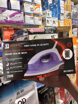 Sonic Smart Solar Electric Iron