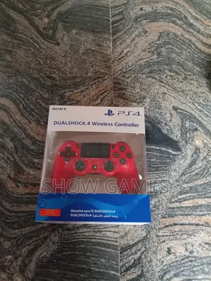 Red PS4 Controller