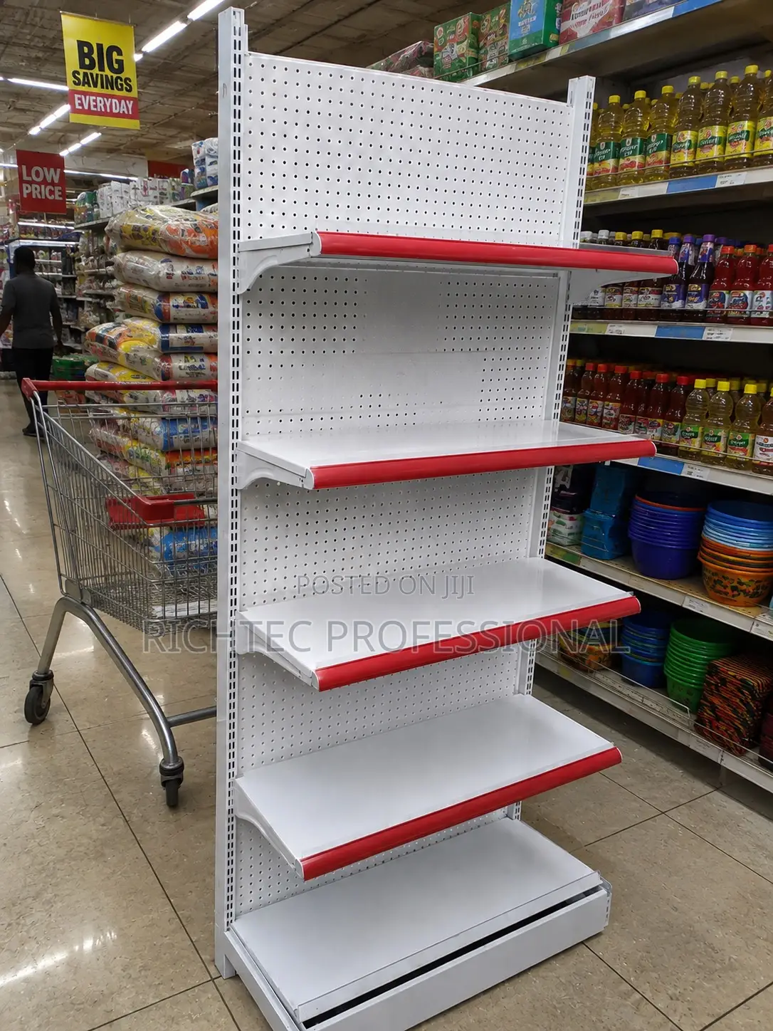 High Quality Single Supermarket Shelf