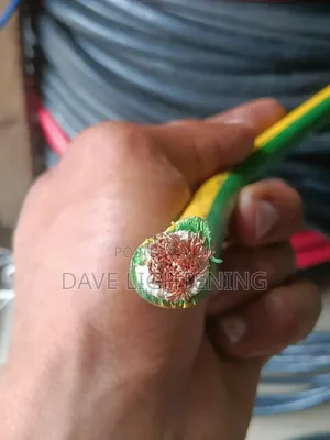 1x35mm Green/Yellow Flexible Cable Full Gauge