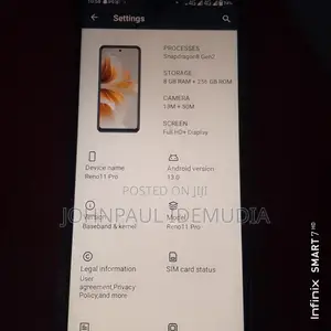 Oppo Reno 11 Pro 5G 256 GB Gray