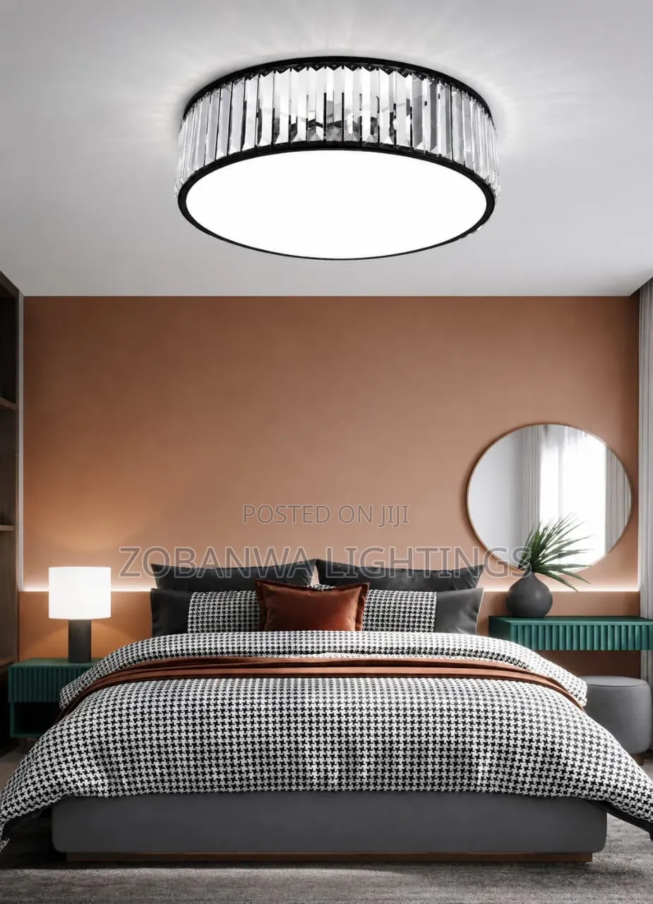 VITRUST Modern Crystal Ceiling Lamp