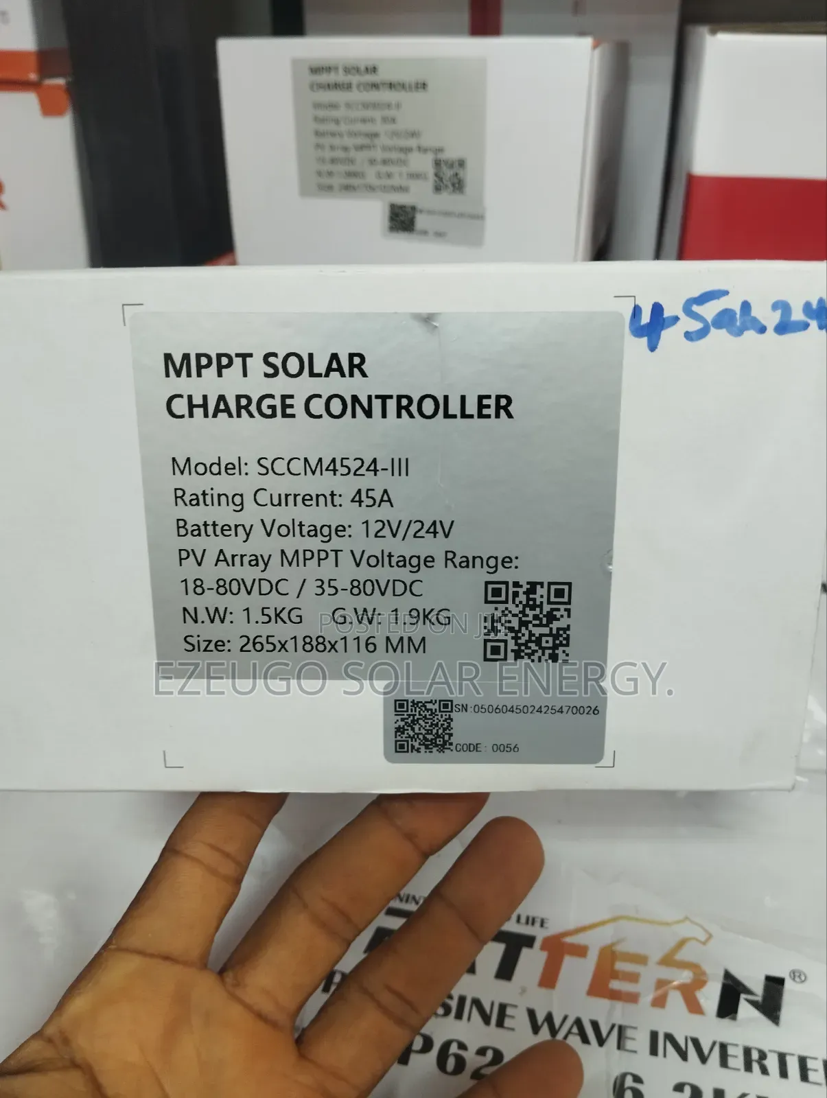 45Ah Felicity MPPT Solar Controller