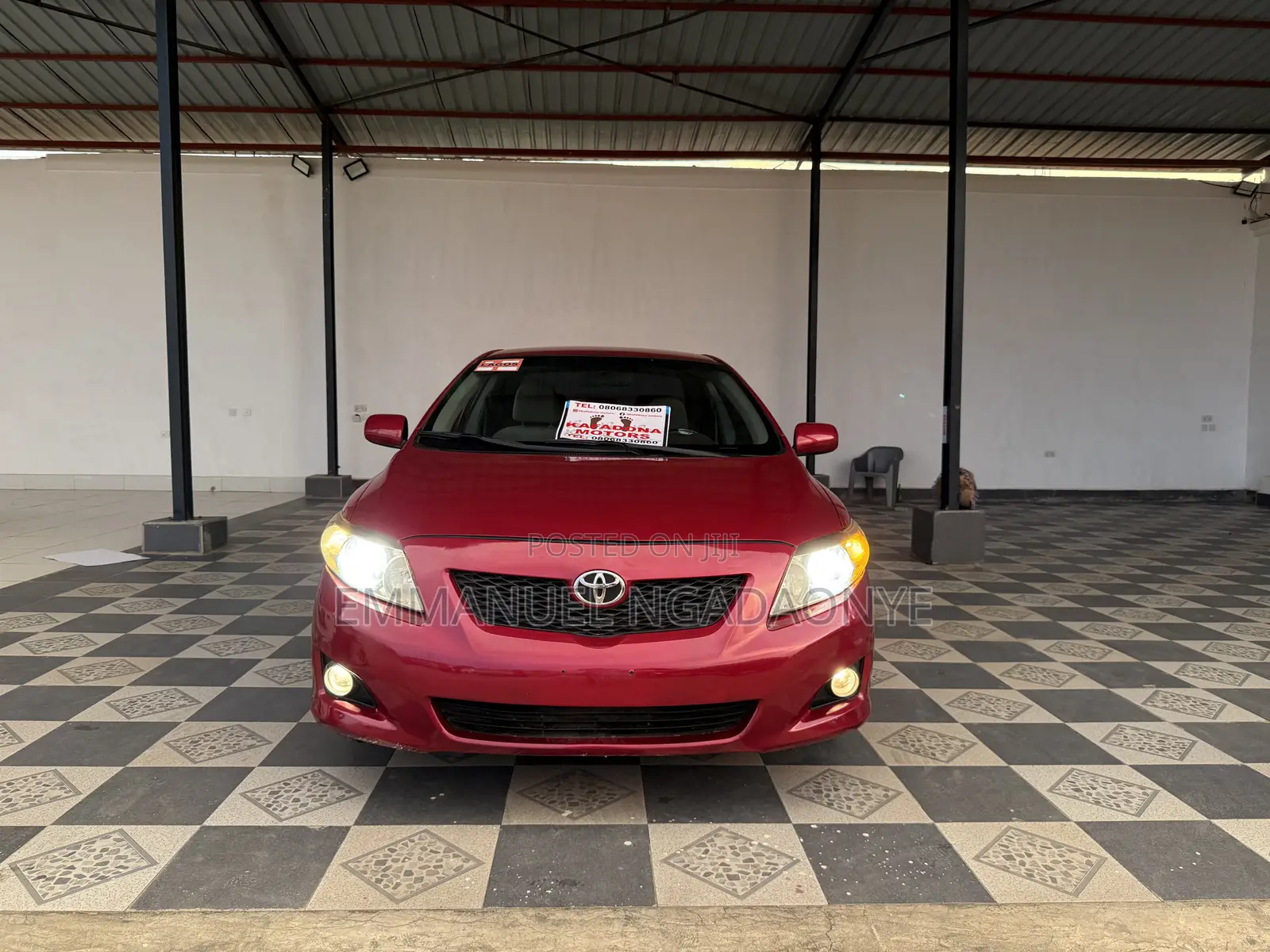Toyota Corolla 2008 Red