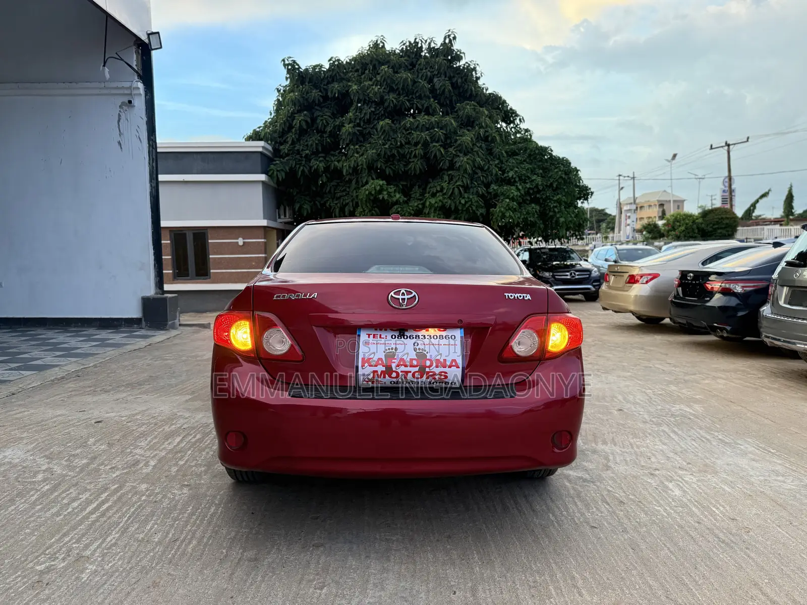 Toyota Corolla 2008 Red