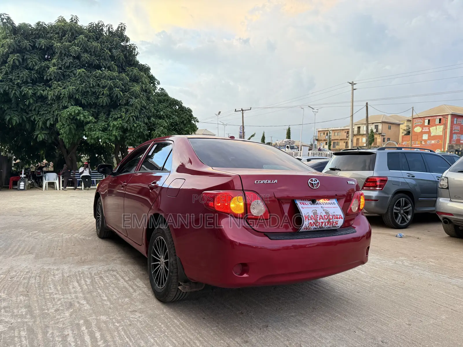 Toyota Corolla 2008 Red