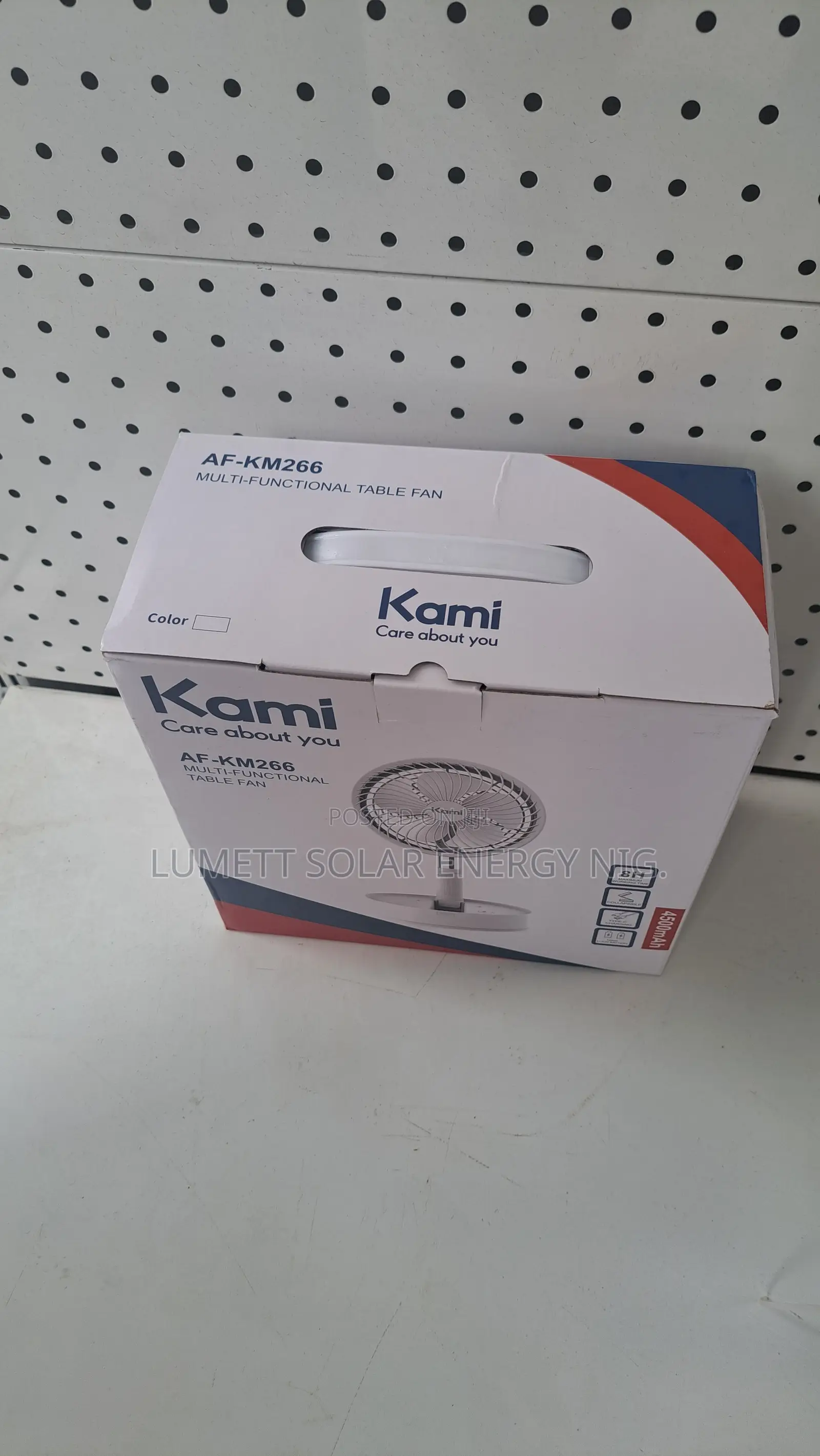 Kami AF-Km266 Multi-Functional Table Fan 4500mAh