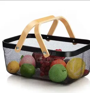 Storage Basket With Wooden Hand (Big)