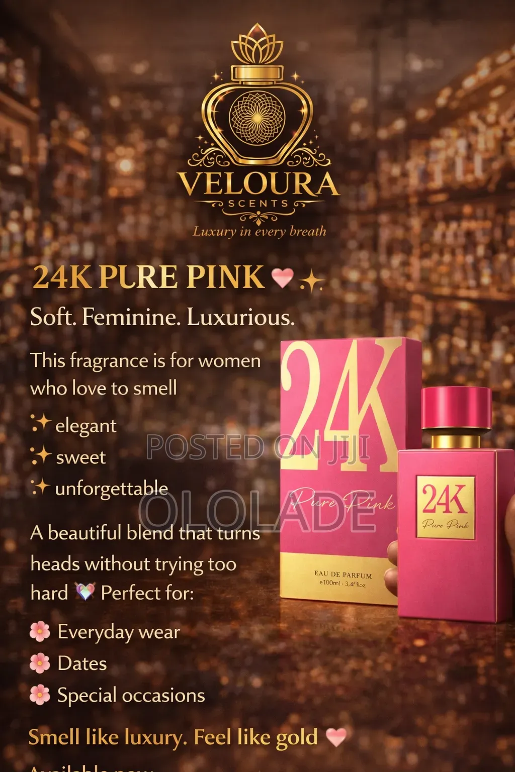 24k Pink Perfume