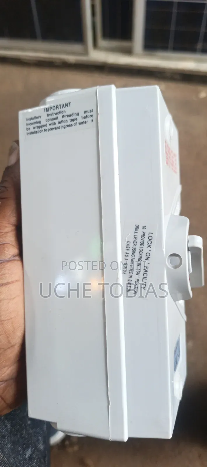 Four Pole Isolator Switch