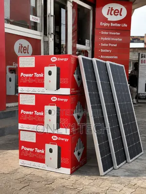 Itel Power Tank + Solar Panel (Itel Recommended Panel)